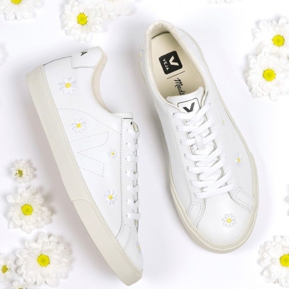 Madewell Veja sunflower sneakers